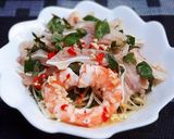 Hình bước làm 5 của món Gỏi ĐU-ĐỦ