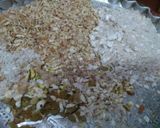 A picture of step 7 of Dry Fruits wala Gur.