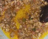 A picture of step 2 of Tinday with Chicken Keema 🥰.