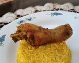 Foto langkah ke 2 dari resep Nasi Goreng Kuken (Kunyit Kencur) ala Angellafransisca.