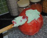 A picture of step 11 of No bake watermelon cake.