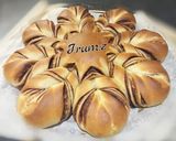 A picture of step 7 of 🥐🍫Braided Nutella Bread🍫🥐.