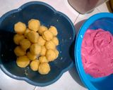 Foto langkah ke 2 dari resep Kue Tok/ Kue Ku Lembut Kenyal.