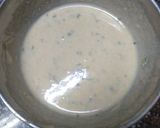 A picture of step 1 of Wheat flour Dosa.