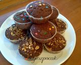 Csupacsokis muffin egyszerűen (tejmentes) recept fázis 6 fotója