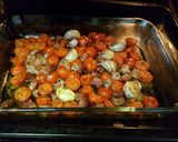 Foto del paso 5 de la receta Pechugas de pavo con tomate, beicon y aceitunas