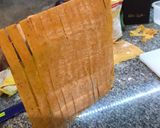 Foto del paso 6 de la receta: Fetuccini de morrón con estofado de vacío y salchichita parrillera