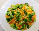 Foto langkah ke 4 dari resep Sayur vegetarian.
