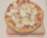 Foto langkah ke 7 dari resep Pizza teflon sederhana.