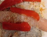 Los caracolas (🐟halfilé morzsába🥚🧄🧅🥗 forgatva kirántva) krumplipürével recept fázis 3 fotója