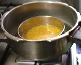 A picture of step 1 of Red Greens? South Indian Style Dal-Saag.