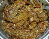 A picture of step 4 of Gongura Red Chili Chutney.