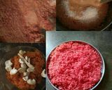 A picture of step 1 of Gajar and moong Daal ka Halwa.