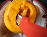 A picture of step 4 of Stuffed Mango Kulfi.