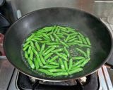 四季豆炒雙蛋(簡單料理)的食譜步驟2照片