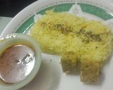 A picture of step 5 of Gola bhaat.