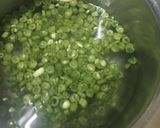 A picture of step 1 of Potato baked dish with garlic bread.