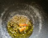 A picture of step 4 of Neem aloo fry.