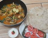 A picture of step 12 of Chicken ginger karahi.