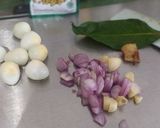Foto langkah ke 1 dari resep Sayur Bobor Sederhana bumbu iris.