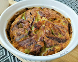 Foto del paso 7 de la receta: Tortilla de bacalao y ajos tiernos en airfryer