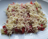 Foto del paso 3 de la receta: Espárragos gratinados con pimientos y atún