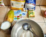 Foto langkah ke 1 dari resep Mango Pudding Cream Cheese.