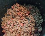 Foto do passo 2 de Escondidinho de carne moída e calabresa