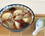 A picture of step 13 of Barley, Yam, and Pork Rib Soup.
