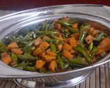 A picture of step 10 of Carrot and beans subzi.