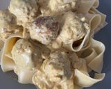 Foto del paso 9 de la receta: Pappardelle Nido con Albóndigas al Curry