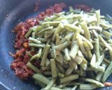 A picture of step 4 of Guwar (cluster beans) Do Pyaza.