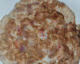 A picture of step 2 of Meen's Egg Burrito.