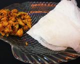 A picture of step 6 of Kadale Manoli Sukka.