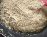 A picture of step 1 of Sattu chocolate ball.