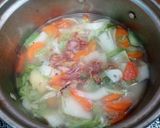 Foto langkah ke 8 dari resep Sop Sawi | Diet Bumil 28 week | Day 1.