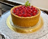 Foto del paso 24 de la receta: Tarta de requesón con chocolate y frambuesas
