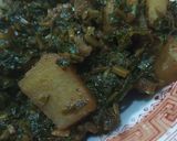 A picture of step 5 of Simple aloo methi.