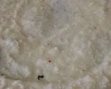 A picture of step 3 of Moong dal cheela.
