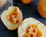 Foto del paso 14 de la receta: Bombas de patata con soja texturizada