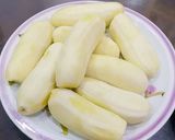 Hình bước làm 1 của món Kẹo chuối