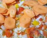 Foto del paso 2 de la receta: Estofado de cerdo con chorizo y guisantes