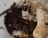 عکس مرحله 1 از دستور کیک شکلاتی موزی رژیمی