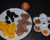 A picture of step 18 of Pumpkin-Prune stew with lamb.