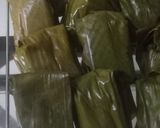 Foto langkah ke 6 dari resep Pais Pandan/Nagasari pandan.