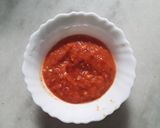 A picture of step 2 of Hot and spicy fried gravy momo.