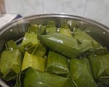 Foto langkah ke 11 dari resep Lemper Ayam Gurih Pulen Wangi 🤤💚🍙.