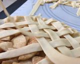 A picture of step 5 of Apple Pie #authormarathon.