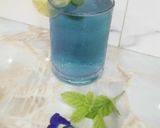 A picture of step 6 of Butterfly pea flower Drink.
