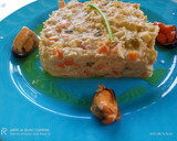 Foto del paso 11 de la receta: Ensaladilla de buey de mar y cangrejo real